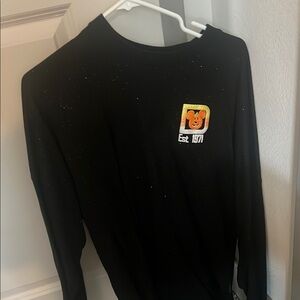 Black Walt Disney World Halloween Spirit Jersey with Pumpkin Mickey Logo